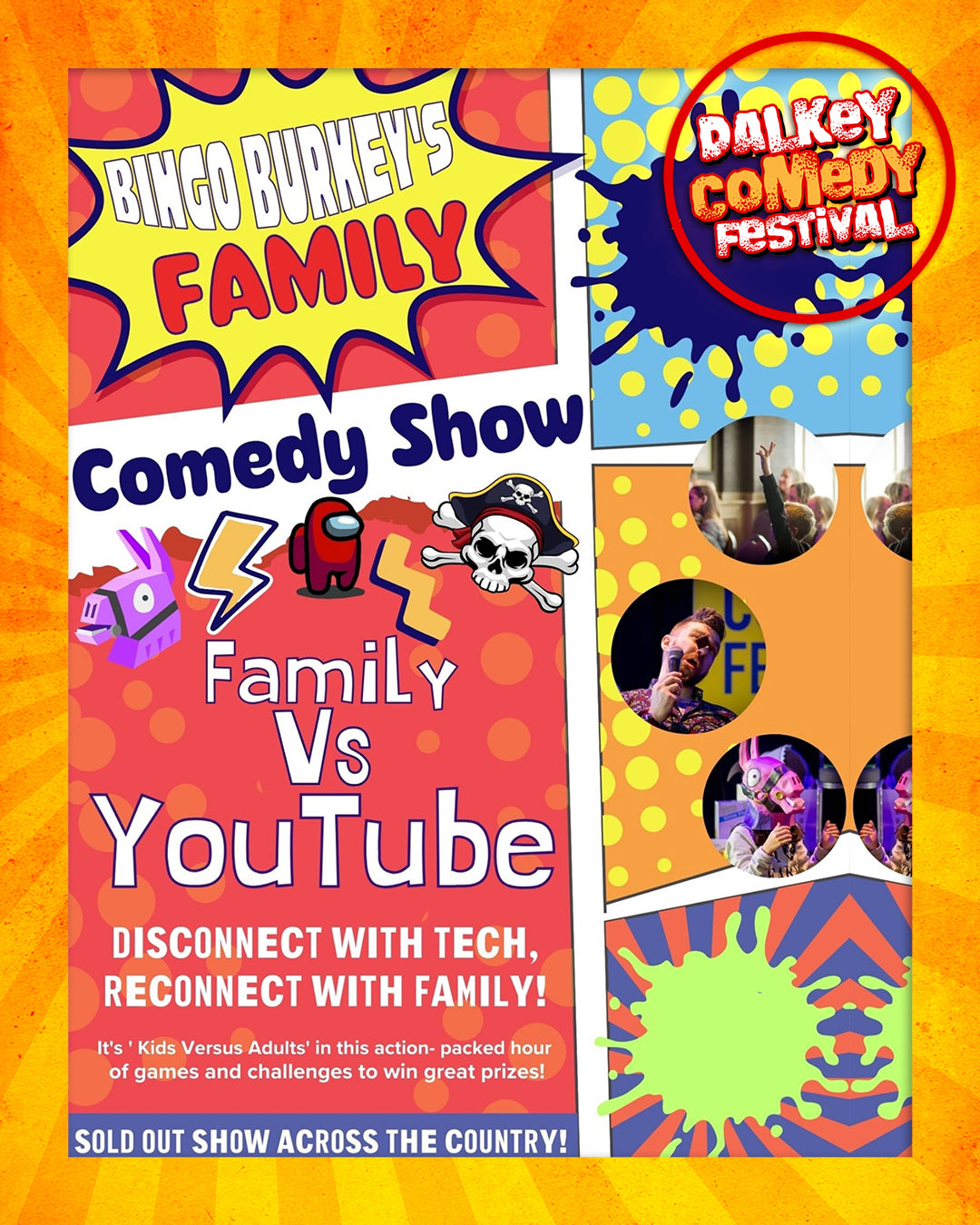 Burkey's Bingo Family Comedy Show - The Coliemore - Feb 3