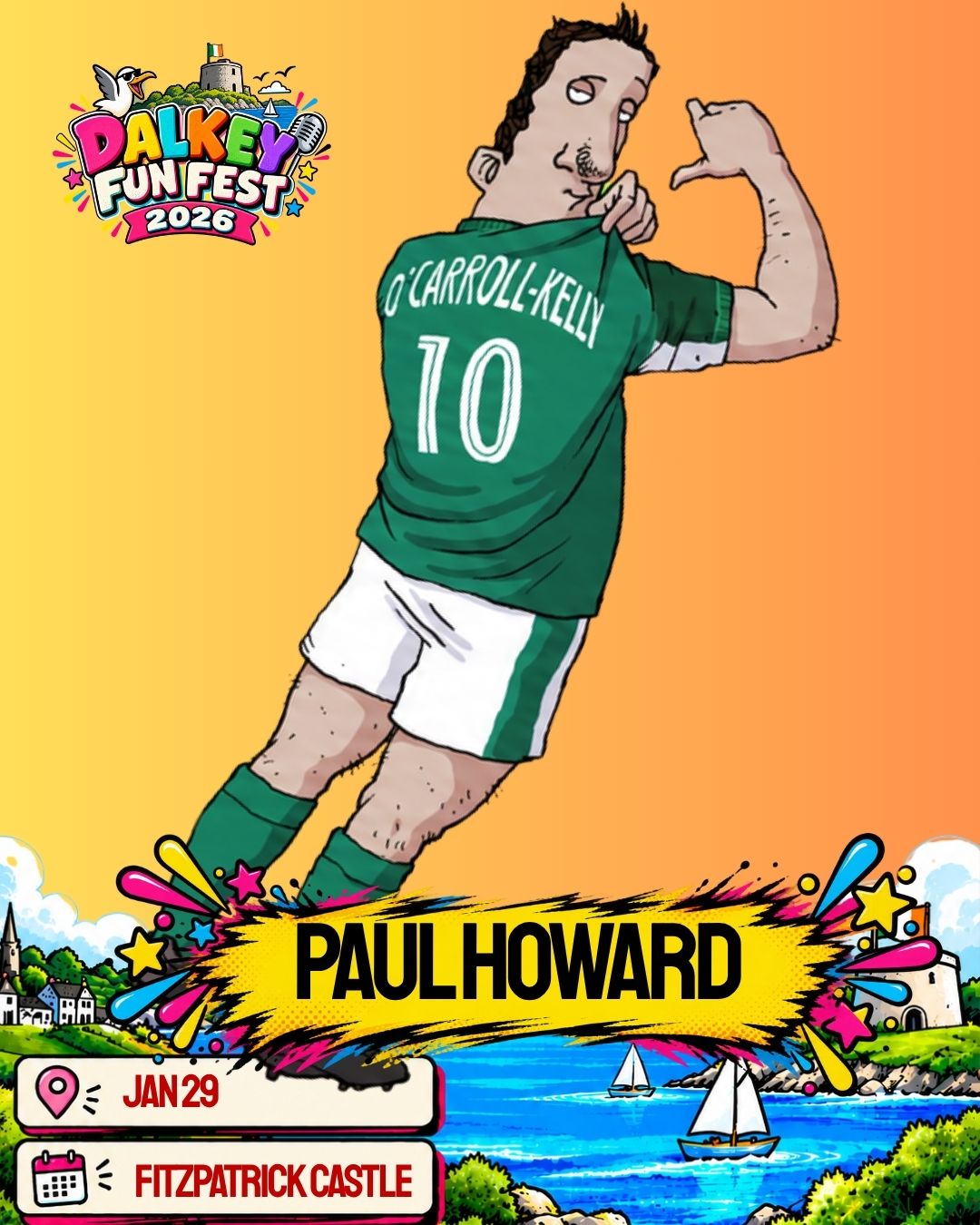 Paul Howard poster