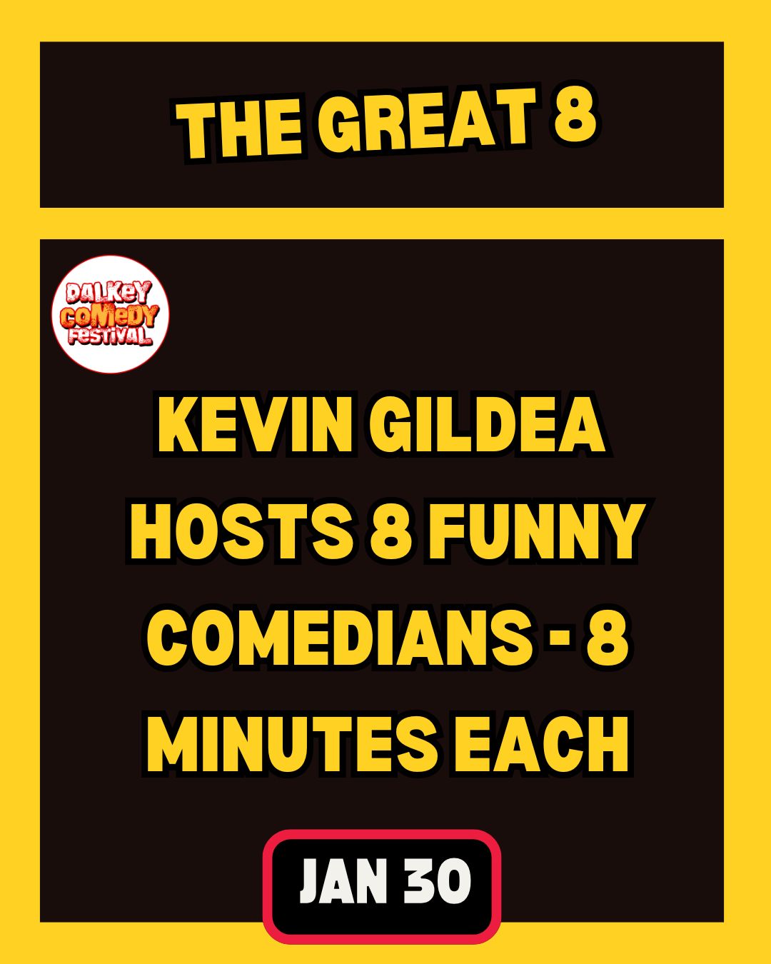 8 Great Comics - Benito's - Jan 30